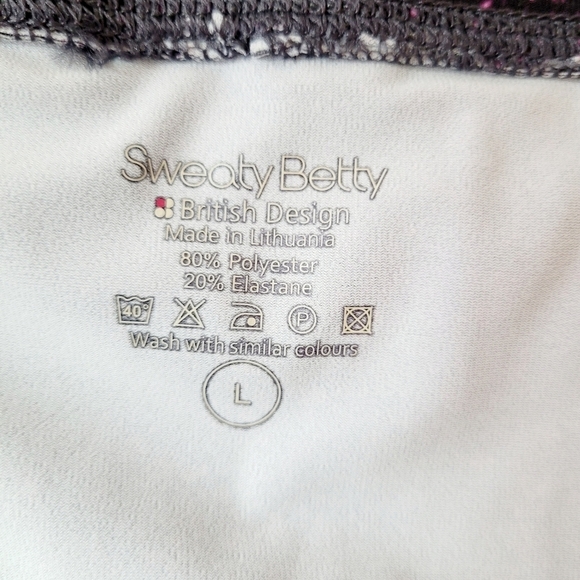 Sweaty Betty Adrenaline Galaxy Run Capri Leggings - Picture 5 of 6